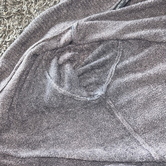 Barefoot Dreams CozyChic Lite Women's Open Front Cardigan Gray Carbon - Picture 7 of 12